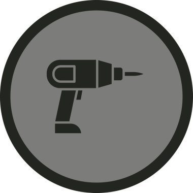 Modern oto tamir simgesinin vektör illüstrasyonu