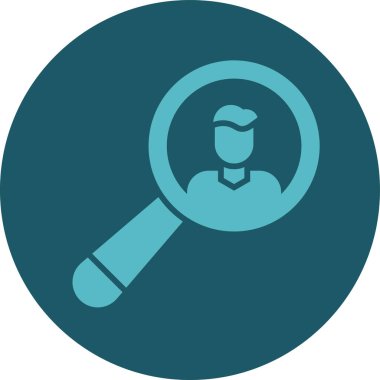 Arama simgesi vektör illüstrasyonu