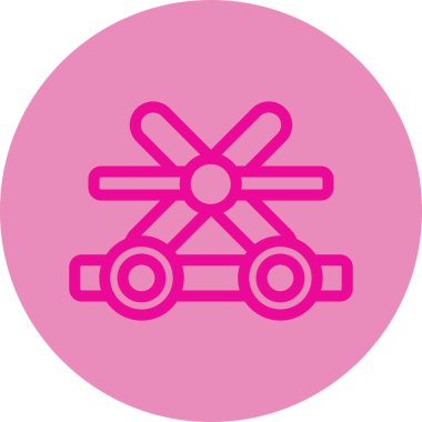 Modern otomatik simgenin vektör illüstrasyonu