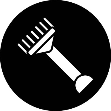 Modern b 'nin vektör illüstrasyonu