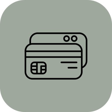 cüzdan ikonu vektör illüstrasyonu