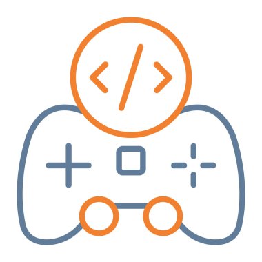 oyun simgesi vektör çizimi