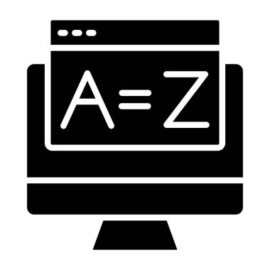 Web tasarımı simge vektörü. Ağ