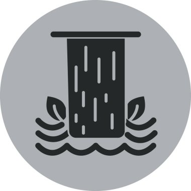 Musluk ikonu. Basit resimleme