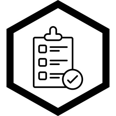 Pano simgesi, modern basit resimleme