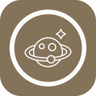 Modern simgenin vektör illüstrasyonu