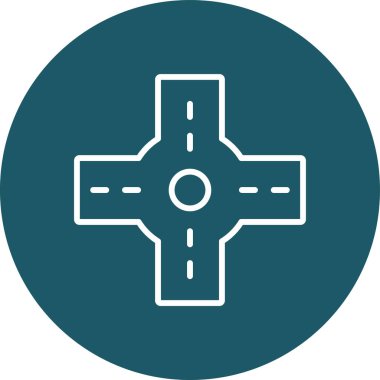 çapraz simge vektör illüstrasyonu