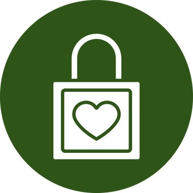 kalp vektör simgesi modern basit illüstrasyon