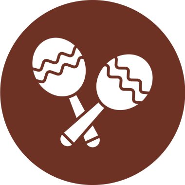 Bir tenis topu ikonunun vektör çizimi