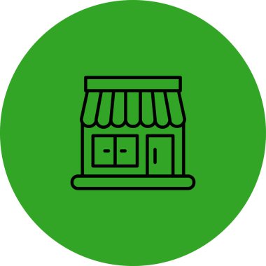 Bir depolama simgesinin vektör çizimi