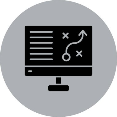 Web tarayıcı simgesi vektör illüstrasyonu