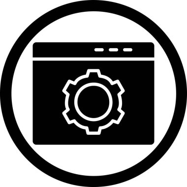 Mutfak simgesi vektör illüstrasyonu