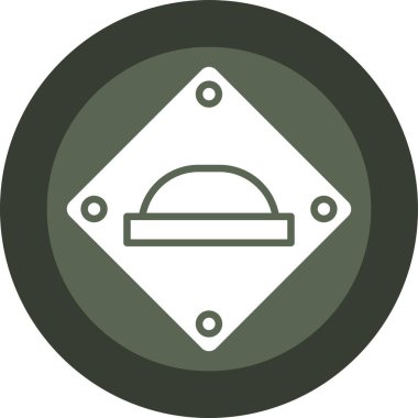 araba simgesi vektör illüstrasyonu