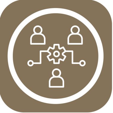 Seo simgesinin vektör illüstrasyonu