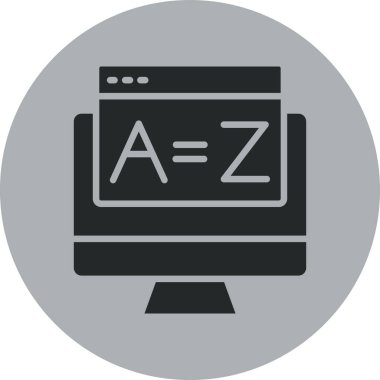 seo modern simgesinin vektör illüstrasyonu