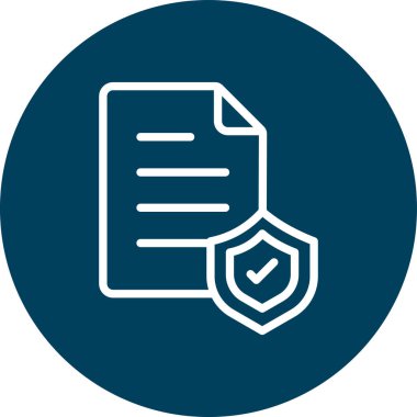 vektör illüstrasyonu, belge simgesi