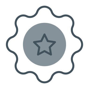 yıldız simgesi vektör illüstrasyonu