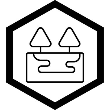 Gıda simgesinin vektör illüstrasyonu