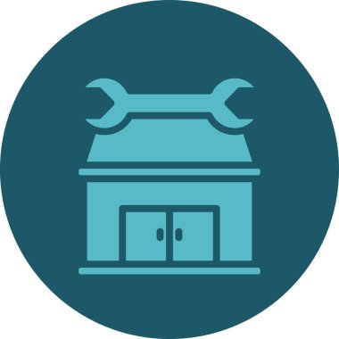 Vektör İnşa Simgesi illüstrasyonu