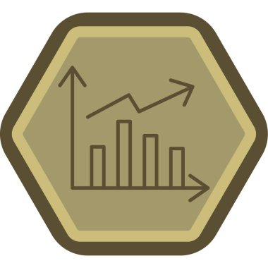 Grafik. Web simgesi basit illüstrasyon