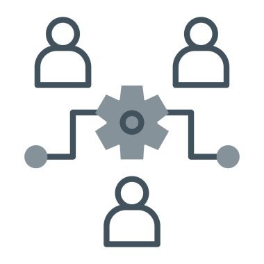 ağ paylaşım simgesi çizimi