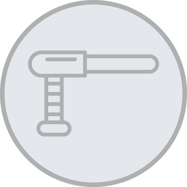 Çekiç ikonu vektör illüstrasyonu