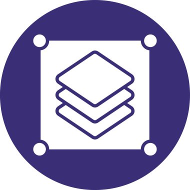 Uygulamanız için vektör modern simgesi