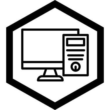 seo modern simgesinin vektör illüstrasyonu