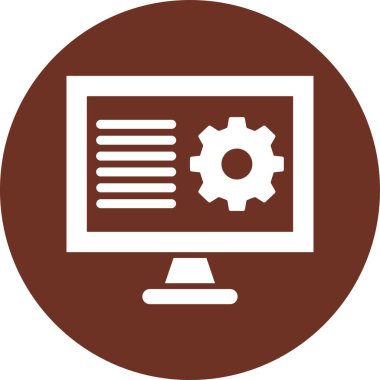 seo modern simgesinin vektör illüstrasyonu