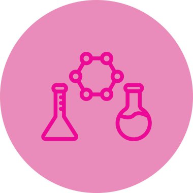 Bilim simgesinin vektör illüstrasyonu