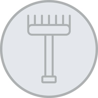 tarak simgesi. vektör illüstrasyonu