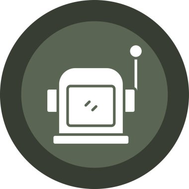 dizüstü bilgisayar simgesi, vektör illüstrasyonu