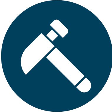 Çekiç vektör düzenlenebilir vektörü