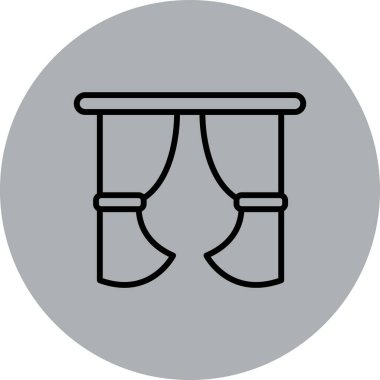 Vektör Koltuğu Simgesi illüstrasyonu