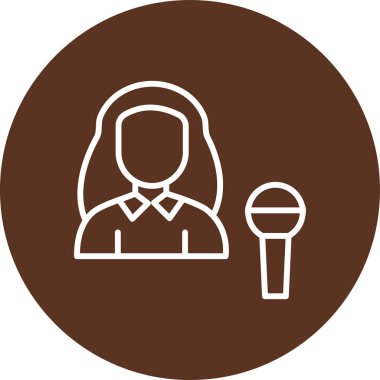 İnsan simgesinin vektör illüstrasyonu