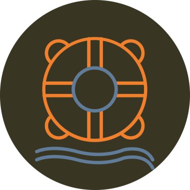 Çince yeni yıl ikon vektör illüstrasyonu