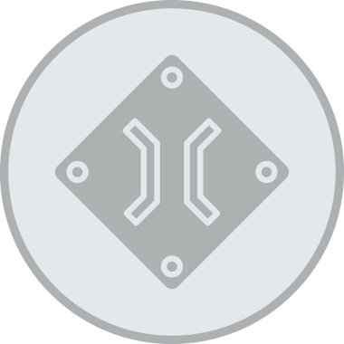 Bir b simgesinin vektör illüstrasyonu