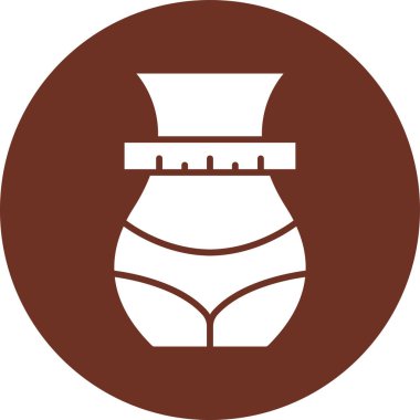 Kahve fincanı simgesi, basit tasarım