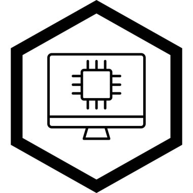 seo modern simgesinin vektör illüstrasyonu