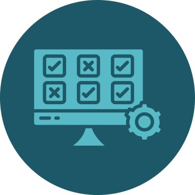 seo modern simgesinin vektör illüstrasyonu