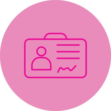 iş simgesi vektör illüstrasyonu