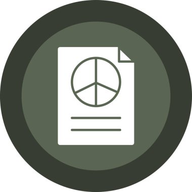 Modern simgenin vektör illüstrasyonu