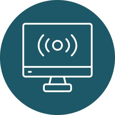 bilgisayar simgesi, vektör illüstrasyonu