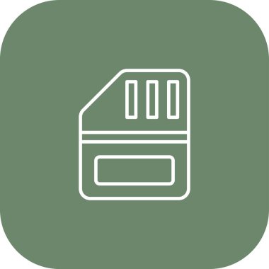 Buzdolabı simgesinin vektör illüstrasyonu