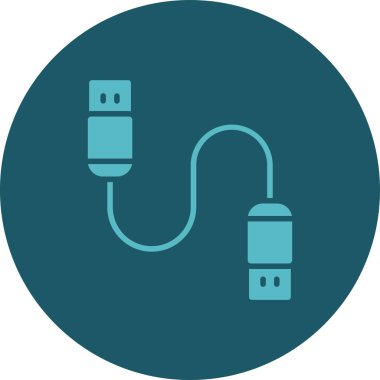 Fiş düz simge vektör çizim