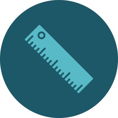 cetvelin vektör çizimi