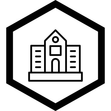 Modern eğitim ikonunun vektör illüstrasyonu