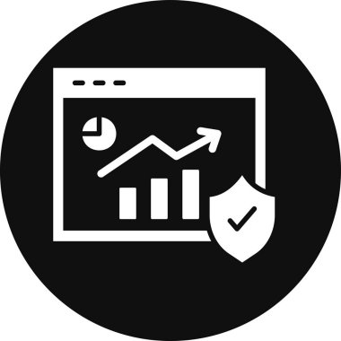 iş simgesi vektör illüstrasyonu