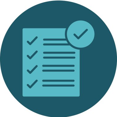 Vektör belgesi Simge illüstrasyonu