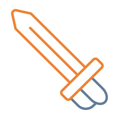 Çizgi film simgesinin vektör illüstrasyonu